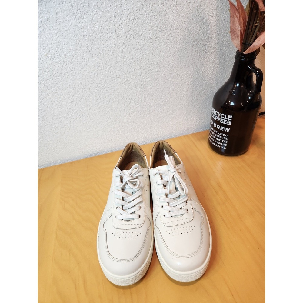 Nisolo Women's White Leather Sneakers Size‎ 6 NWOT Sustainable Minimalist Shoes